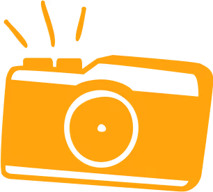 Una cámara con un brillo destacando el botón de disparos para sacar fotos